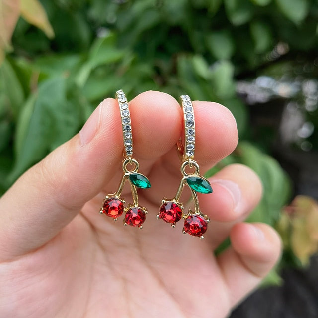 Cute Acrylic Candy Gummy Bear Dangle Earrings for Women Rainbow Bear CZ Hoop Earrings 2022 Korean Fashion Sweet Girl Jewelry - Charlie Dolly