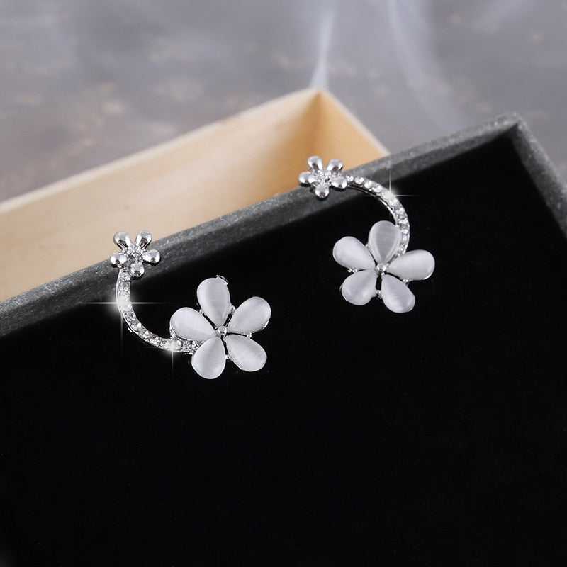 Pineapple Pearl Earrings French Retro High-quality Earrings Net Red Temperament Female  Wave Earrings Prevent Allergy - Charlie Dolly