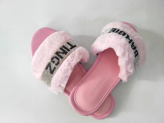 Barbie Slippers Y2K Girls Shoes Kawaii Cute Fashion Women Flip Flop Anime Flats Sandals Slippers All Match Shoes Female Gifts - Charlie Dolly