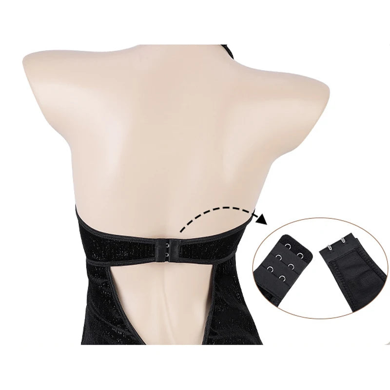 Halloween 2023 Spider Halter Straps Dress Unifrom Women Backless Hollow Cheongsam Outfits Costumes Cosplay - Charlie Dolly