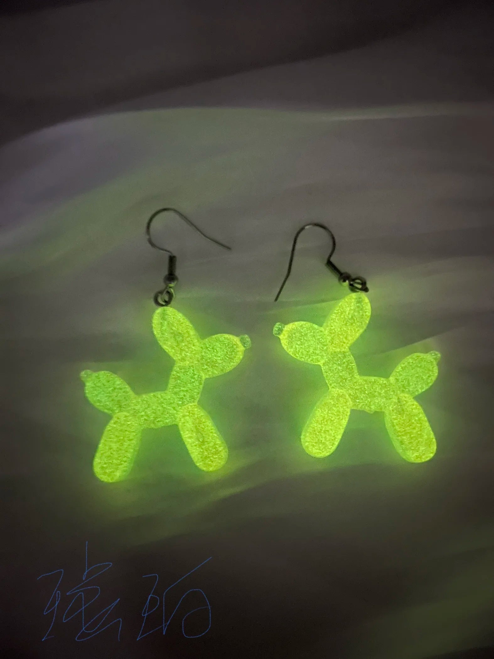 Ghost in Bottle Earrings Glow in the Dark Ghost Dangle Earrings Luminous Halloween Jewelry for Women and Girl - Charlie Dolly