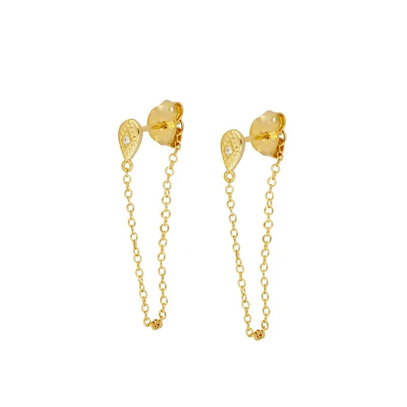 ISUEVA Gold Plated Hoop Earrings Set for Women Retro Boho Piercing Ear Cuffs Stud Drop Dangle Earrings 2023 Jewelry Accessories