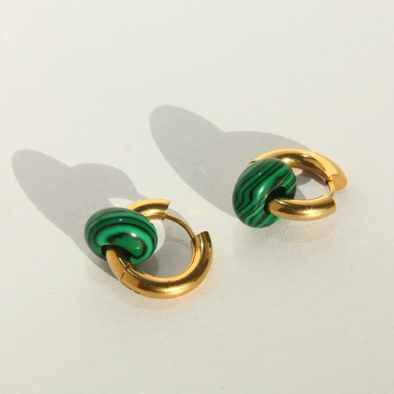 Turquoise Hoop Earrings