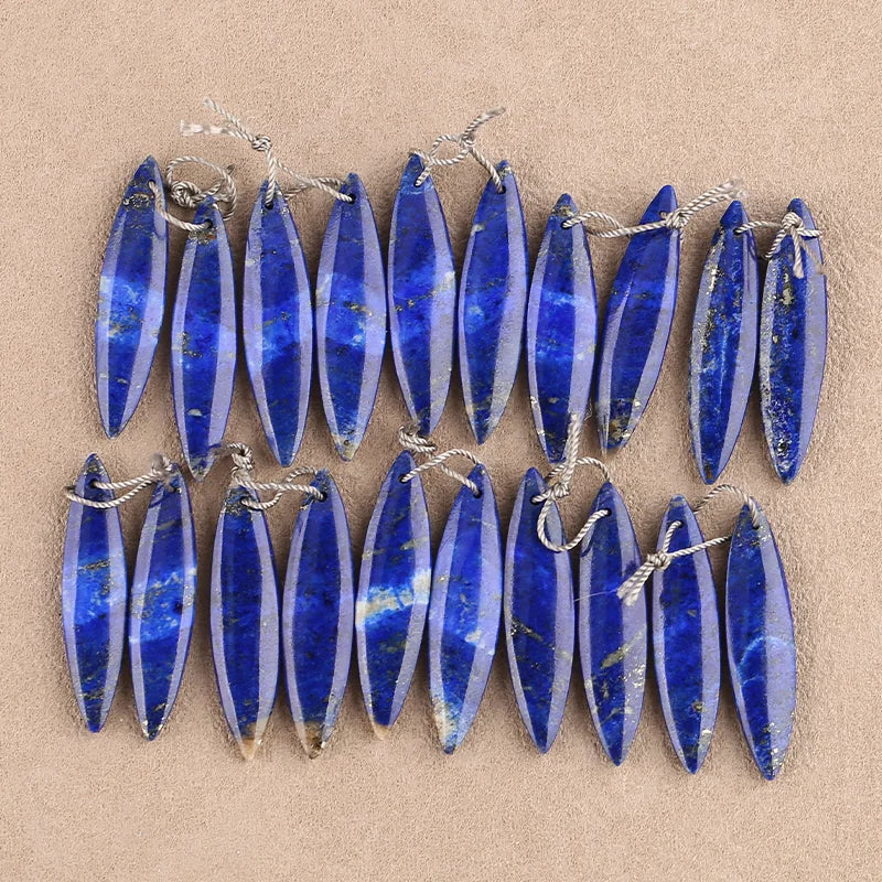 Natural Stone Chrysocolla Lapis Lazuli jewelry making beads,Semiprecious Fashion Marquise Earrings Beads Accessories For Women
