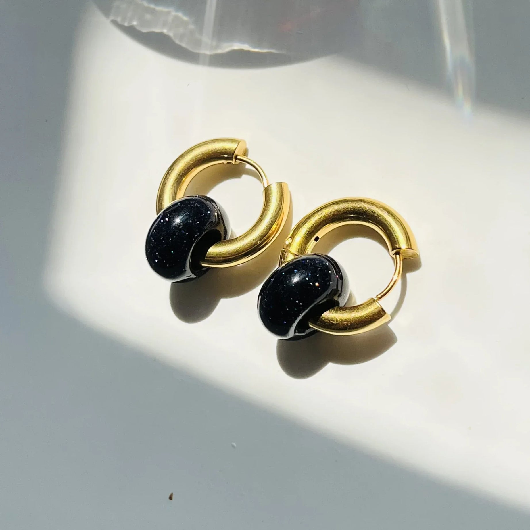 Turquoise Hoop Earrings