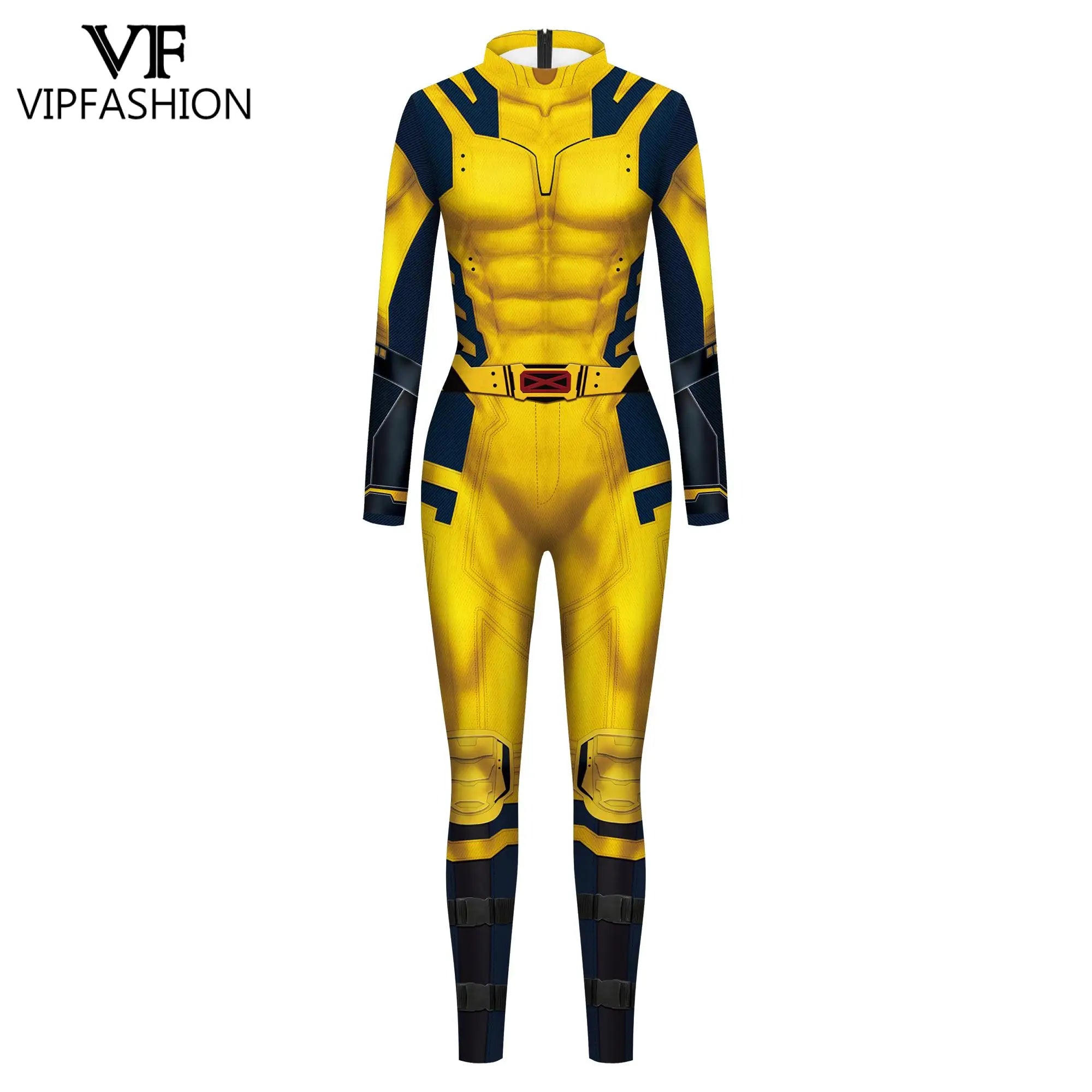 VIP FASHION Wolverine Deadpool Costume Family Matching Suit Adult Kid Zentai Bodysuit Halloween Jumpsuit Movie Fancy Party Wear - Charlie Dolly