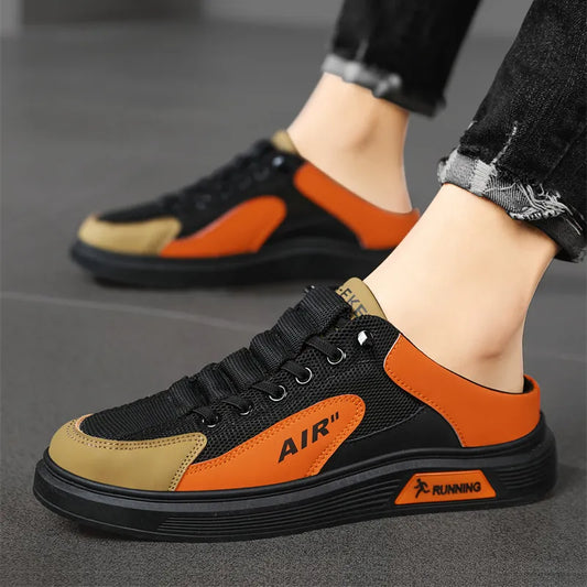 2023 New Men's Shoes Luxury Shoes Men Sneakers Cross Runner Mesh Casual Shoes Men Outdoor Zapatillas Tenis Mascul Slippers Men - Charlie Dolly