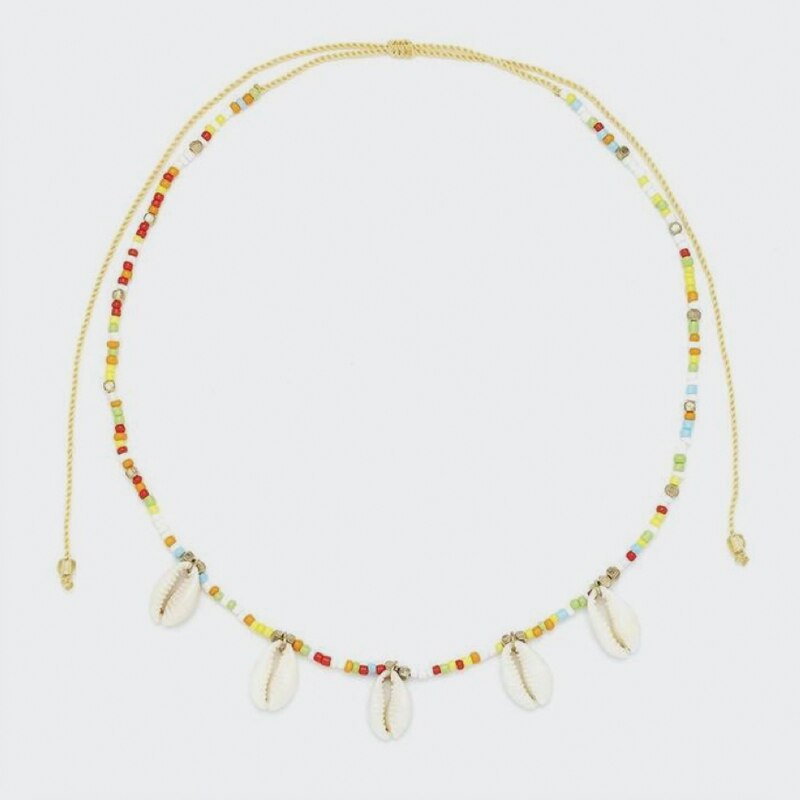 Dongmu Jewellery 2022 Bohemian Style Fashion Original Handmade Beach Shell Lady Necklace Alloy Pendant Exquisite Jewelry - Charlie Dolly