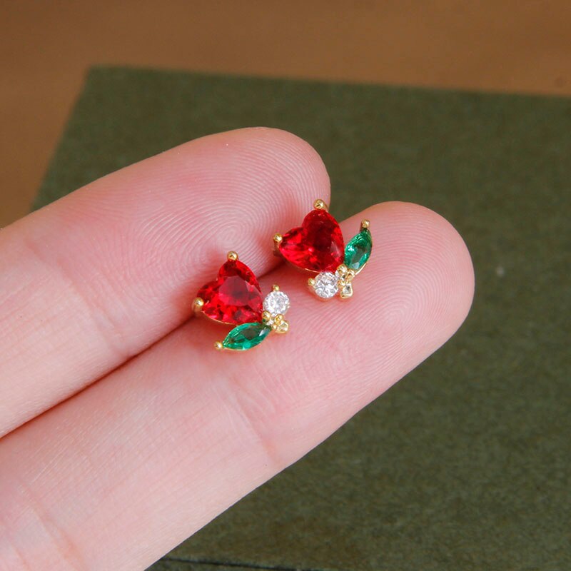 Sight Cute Jellyfish Earrings  Fashion Brand Jewelry Delicate Crystal Ocean Animal Stud Earrings for Women Gift - Charlie Dolly