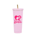 New 500/750Ml Kawaii Barbie Stainless Steel Straw Cup Anime Portable Large Capacity Insulation Cold Coffee Mug Water Bottle Gift - Charlie Dolly