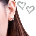 Disney Mickey Mouse Earring 925 Silver Heart Earring Pumpkin Coach Stud Earrings Silver Women Star Butterfly Earrings Jewelry - Charlie Dolly