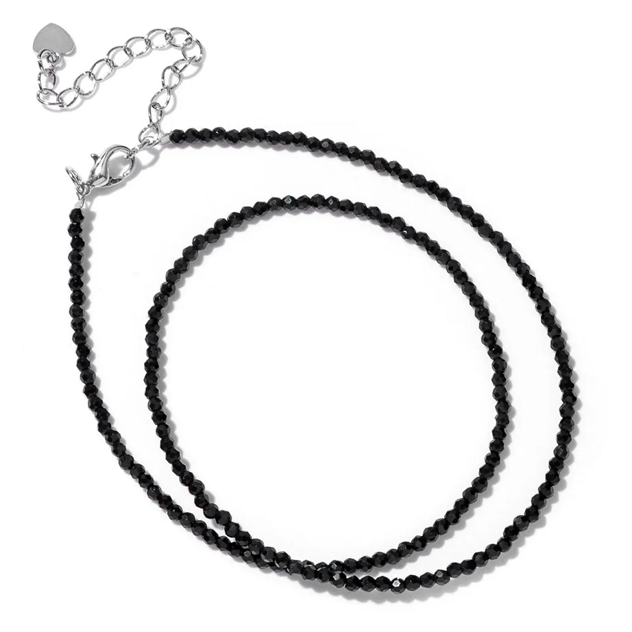 Crystal Stone Beaded Necklace