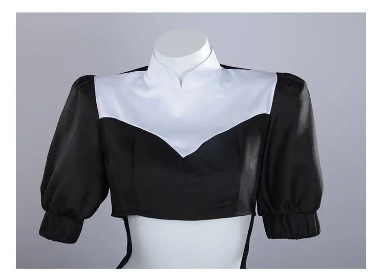 Gushing Over Magical Girls Anime Sister Gigant Cosplay Combat Costume Sexy Women's Nun Role Play Dress Outfit Halloween Party - Charlie Dolly