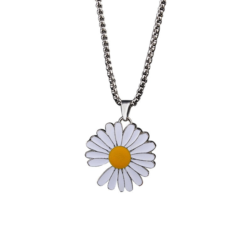 You Are My Sunshine Sunflower Necklaces Pendant For Women Gold Color Daisy Choker Necklaces Charm Jewelry Gift trending products - Charlie Dolly