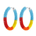 LIMAX Bohemian Earrings 2022 Beads Long Earrings Ethnic Style Drop Earings Fashion Jewelry Bijoux Femme Statement Earrings - Charlie Dolly