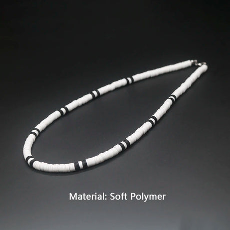 Tribal Coconut and Puka Shell Boho Necklace for Men