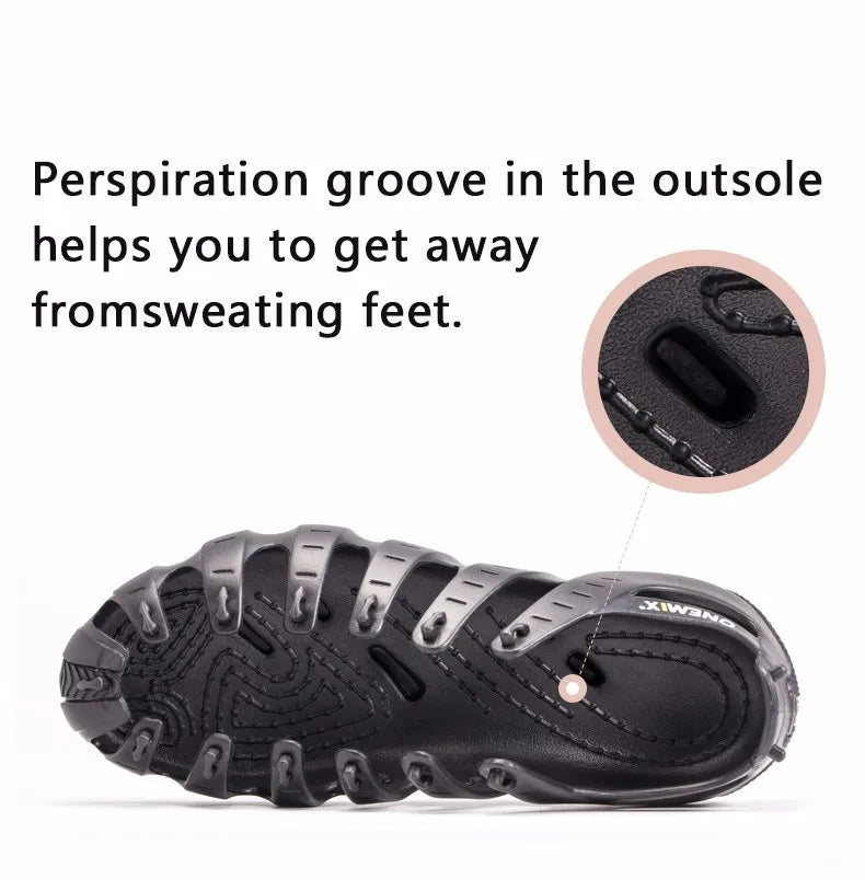 ONEMIX 2022 Summer Men Women Casual Water Shoes Multifunction Rubber Outsole Sandals Male Outdoor Beach Wading Upstream Slippers - Charlie Dolly