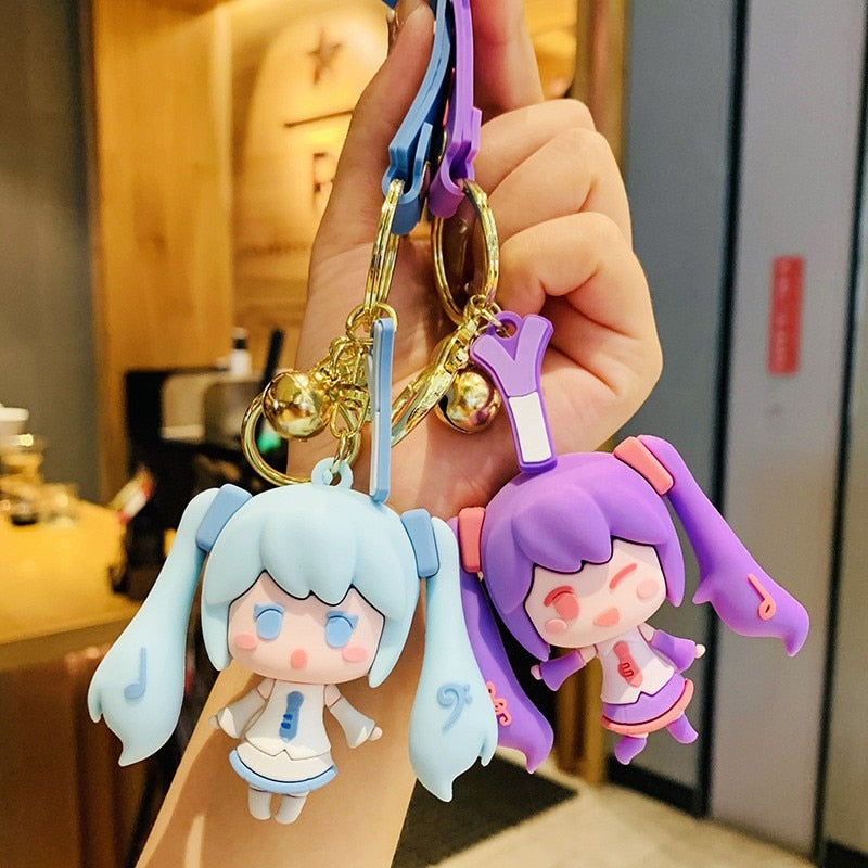 Cartoon Guardian Bella Keychain Cute Sleeping Angel Doll Delicate Keyring for Women Girl Backpack Charm Key Chains Gifts - Charlie Dolly