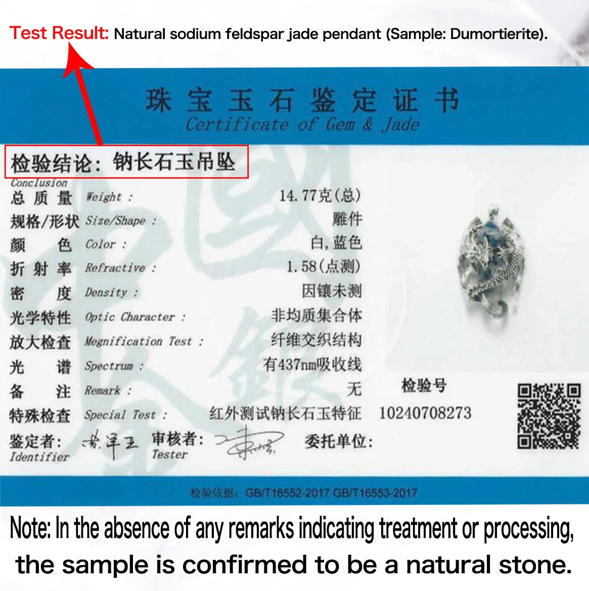 Eudora Dragon Wrapped Dumortierite Hexagonal Crystal Necklace Healing Stone Pendant Spiritual Amulet Jewelry Gift for Women Men