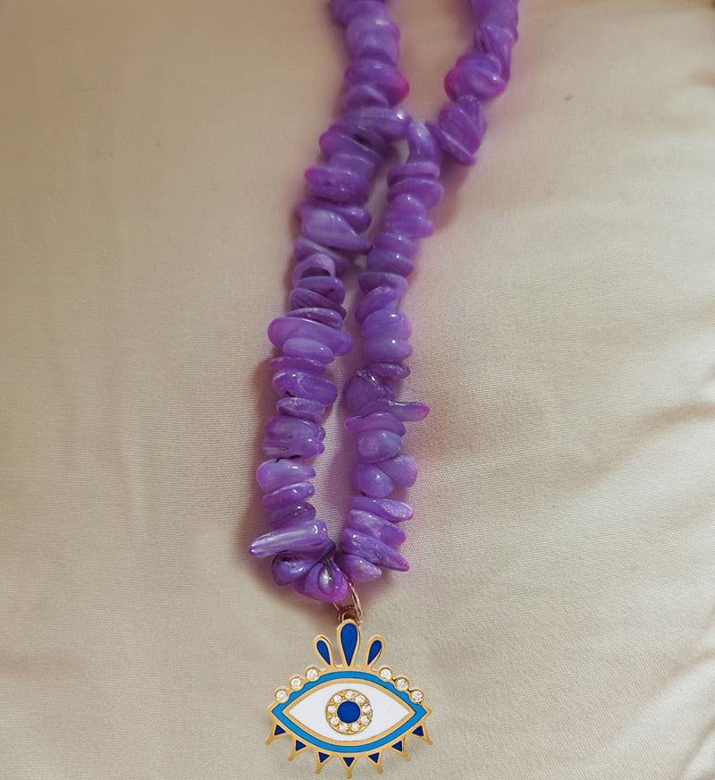 Collar Handmade Choker Man Women Minimalist Mix De Colares Rebeca E Diana Stone Ladies Fashion Jewelry necklace Creative Gift - Charlie Dolly