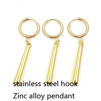 Roronoa zoro earrings cosplay earring stainless steel hook alloy pendant anime fans jewelry gift for anime fans