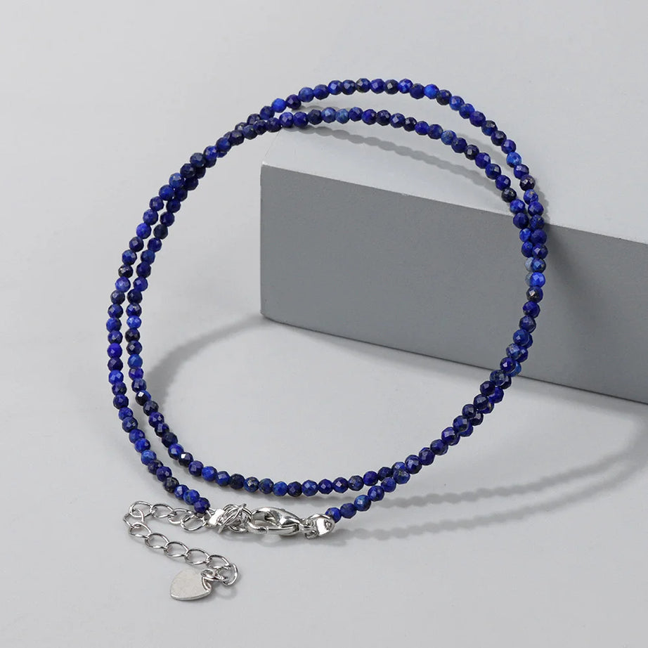 Crystal Stone Beaded Necklace