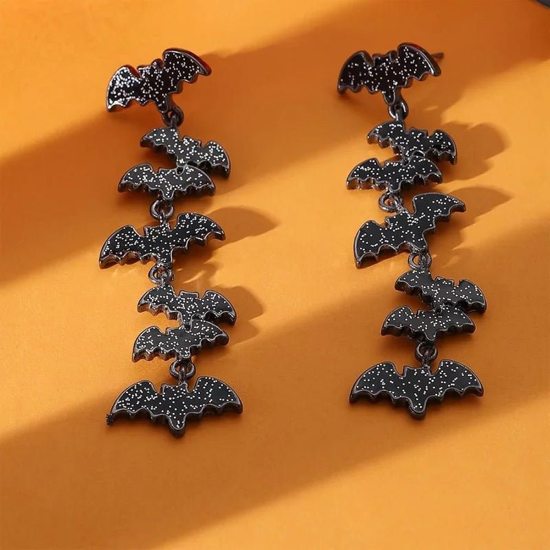 Gothic Spider Web Earring, Punk Tattoo Stud Earring for Halloween Witchy Silver Earring Jewelry Gifts - Charlie Dolly
