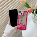 Kawaii Barbie Phone Case for Iphone 13 11 14 Pro Max Cover Anime Fashion Creative Mirror Protection Back Cases Accessories Gifts - Charlie Dolly