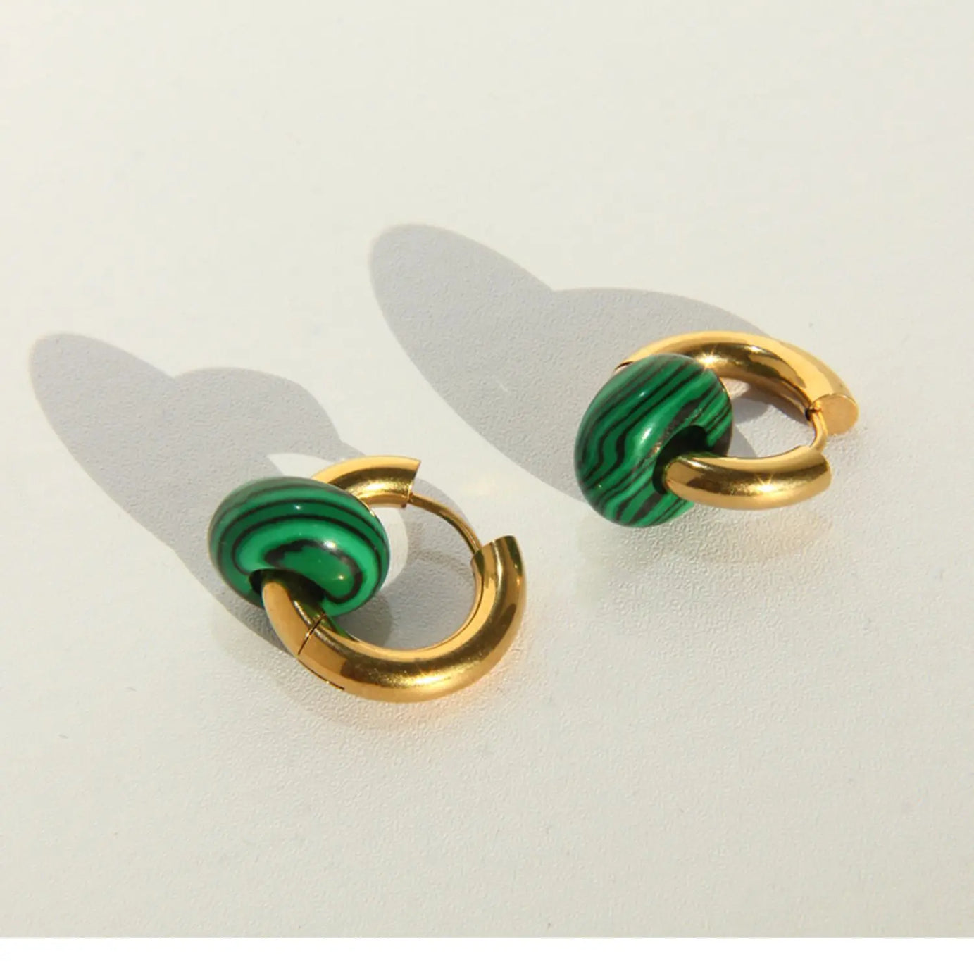 Turquoise Hoop Earrings
