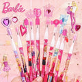 3Pcs Set Barbie Mechanical Pencil Anime Kawaii Students Stationery Pen Writing Hb Pencil Office Free Sharpener Press Pencil Gift - Charlie Dolly