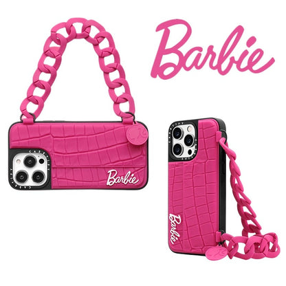 Barbie X Handbag Iphone14/13Promax Limited Mobile Phone Case Fashion Women Smartphone Holder Y2K Girls Portable Cell Shell Gifts