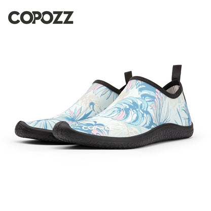 COPOZZ Summer Aqua Shoes Quick-Dry Water Shoes Breathable Wading Upstream Shoes Antiskid Outdoor Sports Shoe Beach Pool Slippers