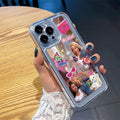 Y2K Girls Barbie Smartphone Shell Fashion Transparent Women Iphone 14Promax Protective Case Anime Cell Cover Accessory Gifts - Charlie Dolly