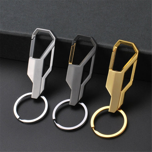 Metal Keychain New Men's Car Wallet Keyring Accessories Pendant Creative Practical Small Gift  Zinc Alloy Classical Key Holder - Charlie Dolly