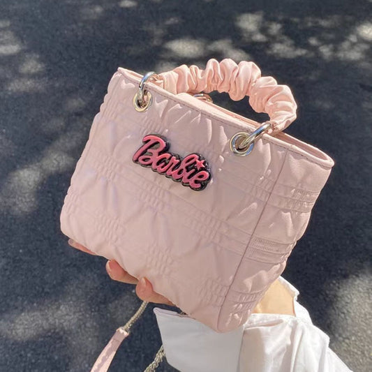 Barbie Bag Fashion Women Dreamy Handbag Kawaii Y2K Girls Shoulder Crossbody Tote Bags Anime Women Shopping Pouch Organizer Gifts - Charlie Dolly