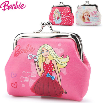 Barbie Children's Coin Purse Anime Cartoon Girls Portable Small Princess Purse Kawii Kids Mini Wallet Clutch Handbag for Gifts - Charlie Dolly